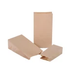 Twisted Handle Greaseproof Kraft Gift Food Grade Brown Paper Bag