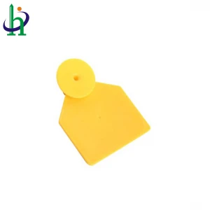 UHF RFID Cow Tag826mhz-960mhz Long Range Animal Tracking Cow Cattle Ear Tag With Animal Management Solution