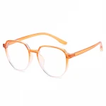 Unisex Fall resistant 8563 anti-blue light trendy tr90 lens frames eyeglasses