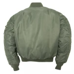 Unisex Lightweight Custom Made Wholesale Letterman College Baseball Satin Nylon Polyester MA Flight Bomber Jackets