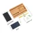Import Universal portable bamboo desk organizer with phone tablet pen namecard holder from China