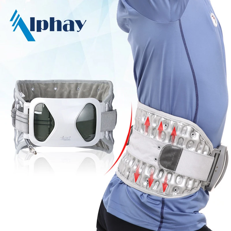 USA Patent back support medical waist belt for pain relief with pulley system