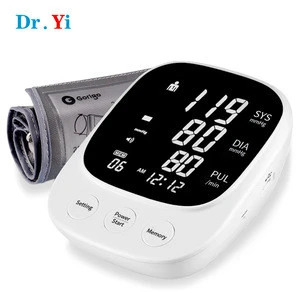 USB Charging Large LCD Voice Wide Cuff Digital Arm Blood Pressure Monitor