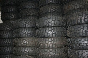 Used car and truck tyres