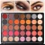 Vegan organic low moq personalized 35 color eyeshadow palette high pigment private label