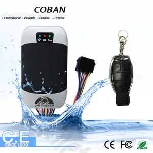vehicle motorcycle gps tracker 303 coban with engine cut off via SMS gsm/gprs/gps tracker tk303 g