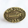 Vintage Antique Custom Pin Metal Badges Rose Gold Plating 2D or 3D Die Struck Hard Soft Enamel Pin