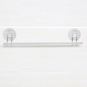 Wall Mounted Stainless Steel Bathroom Set Magnetic Towel Bar With Bracket
