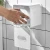 Import wall mounted  tissue box hotel public toilet paper holder self adhesive  plastic toilet paper towel box from China