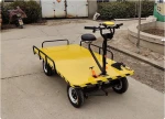 Warehouse platform trolley cart electric truck for sale