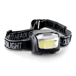 Waterproof battery powered Plastic Mini Led Headlamp 3AAA LED Head lamp