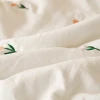 Waterproof Mattress Protector Queen,Embroidery  3D Air Fabric Mattress Cover, Soft Noiseless Bed Cover, Machine Washable