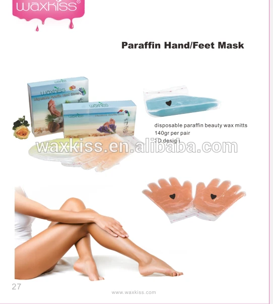 WAXKISS   Personal  care   paraffin    wax  mask   new  design  for  hands  and  feet  care