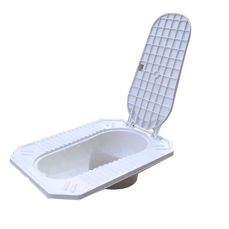Wc Bathroom Ceramic Gravity Flushing Floor Mount Toilet Squatting Pan