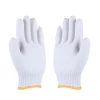 Wear-resistant Working Cotton Knitted Gloves White Cotton Hand Protective Gloves