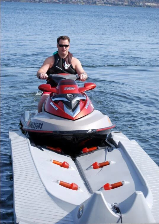 Welldone HDPE Material Jet Ski Dock Floating Pontoon Dont Have To Assemble