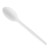 Import Western Restaurant Eco-friendly Dessert knife fork spoon PLA Plastic Compostable cheap Cutlery from China