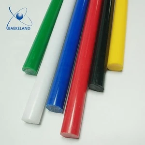 White/ black/ blue/ red/ yellow/ green color pom plastic rod acetal delrin rod