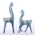Import White Gold Color Modern Horses Design Handmade Resin Sculpture from China
