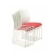 Import white modern training chair stackable visitor office conference pp meeting back support plastic chairs from China