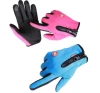 Wholesale 2023 Men Women Gloves Winter Touch Screen Plush Thick Waterproof Cycling Gloves