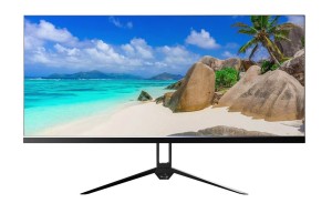 Wholesale 29 Inch Computer Monitor Black Flat TFT Hairtail Screen FHD LCD Display 5ms V+H Work Study Design Gaming CCTV PC Monitor