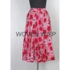 Wholesale And Manufacture Indian Block Printed Long Skirt, Pure Cotton Floral Print Skirt Dress, Boho Hippie Womens Maxi Skirt