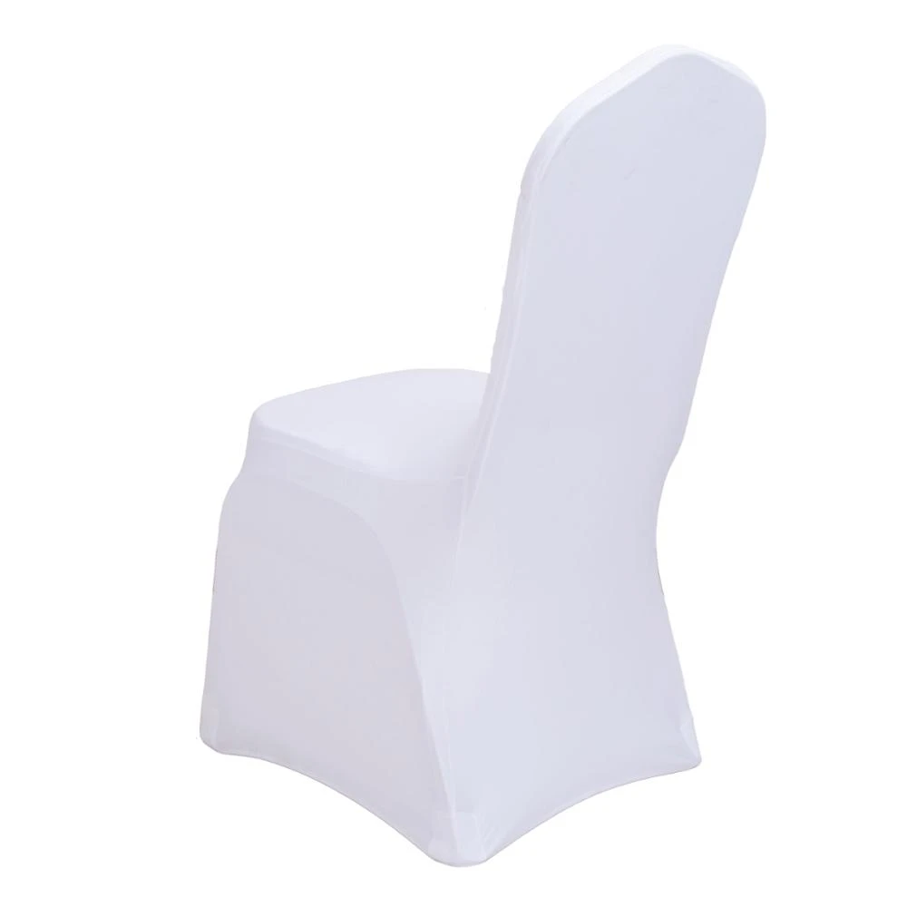 Wholesale chair covers cheap wedding elastic white wedding