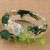 Import Wholesale Custom Handmade Multicolor  Lucite Resin Dried Flower Plant Womens Bracelet Cuff Bangle from China
