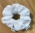 Import Wholesale Custom White Color Terry Cloth Elastic Hair Scrunchies Toweling Fabric Hair Ties from China