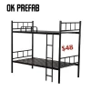 Wholesale Durable Bed Camping Military Wholesale Detachable Bunk Beds For Dormitory