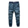 Wholesale elastic waistband  tactical pants straight crazy age jeans mens