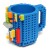 Import Wholesale Funny Building Blocks Lego Coffee Mug DIY Build-on Brick Plastic Tea Cup Mug for Christmas Gifts from China