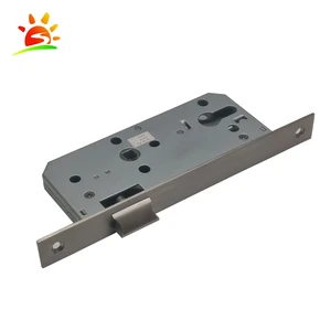 Wholesale in china mortise lock parts sliding door lock with supply ability 2500-3000 pcs per day