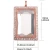 Import Wholesale Living Memory Open Floating Plain Square Glass Locket Pendant from China