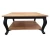 Wholesale Luxury French Rustic Antique Vintage Solid Oak Wood Carved Console Table with Shelf