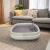 Import Wholesale Medium Cat Litter Box Colorful and Reusable Plastic Semi-Closed Bedpan for New Cats and Owners from China