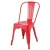 Import wholesale modern industrial style Vintage metal chair stackable iron metal chair from China