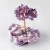 Import Wholesale natural green aventurine tree semi-precious stones crystal crafts rose quartz crystal tree for wedding gifts from China