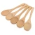 Import Wholesale natural wooden soup spoon made of beech wood for home and restaurant wood tableware from China