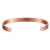 Import Wholesale Personalized Adjustable Cuff Bracelet Engraved Friendship Bangle Custom Copper Men Jewelry Bracelets from China