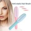 Wholesale plastic hair brush anti static massage magic hair comb for women