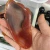 Import Wholesale Polished U Shaped Red Agate Gua Sha Tool For Skin Care from China