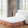 Wholesale popular hotel bed skirt fitted bed skirt bed skirting