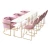 Import Wholesale price double nail table	 salon equipment from China