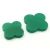 Import Wholesale price natural malachite four leaf clover loose gemstone for jewelry from China