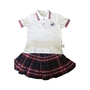 Wholesale  Wear Resistance Design Kids Girls School Uniform