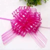 Wholesale Wedding Gift Packaging Organza Pull String Flower Ribbon Bow