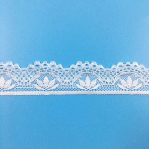 wholesale white african lace trim for garment accessory