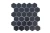 Import Wholesales traditional black porcelain hexagon ceramic mosaic tile for wall from China